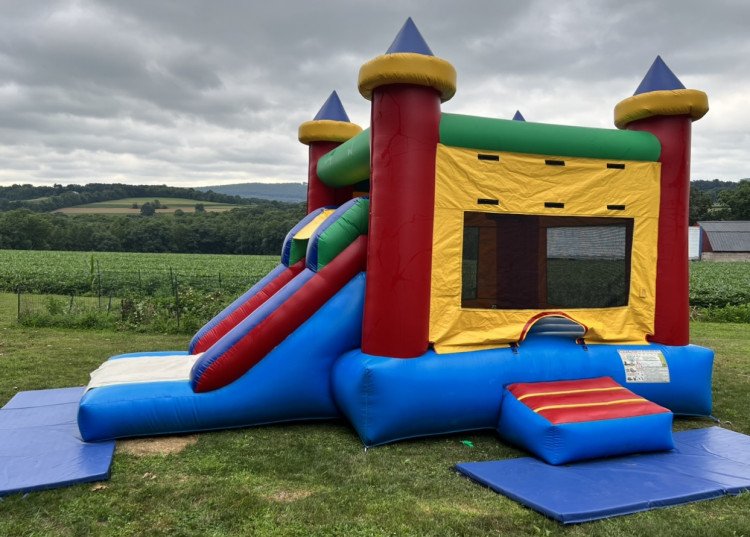 Castle Bounce Slide Combo - Rent The Fun Mountain Top PA