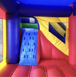 IMG 6171 1750188746 Rainbow Castle Bounce Slide Combo
